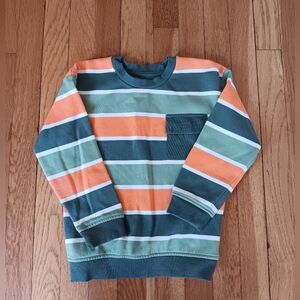 Boys Striped Long Sleeve Sweater